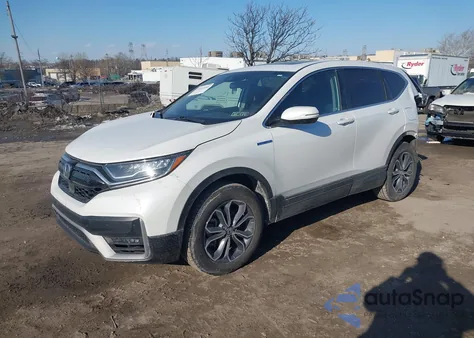 2022 Honda Cr-V Ex z USA, uszkodzony, nr VIN 5J6RT6H57NL047740